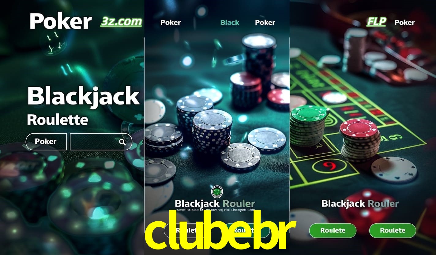 Cassino online clubebr com Poker, Blackjack e Roleta ao vivo para jogadores do Brasil