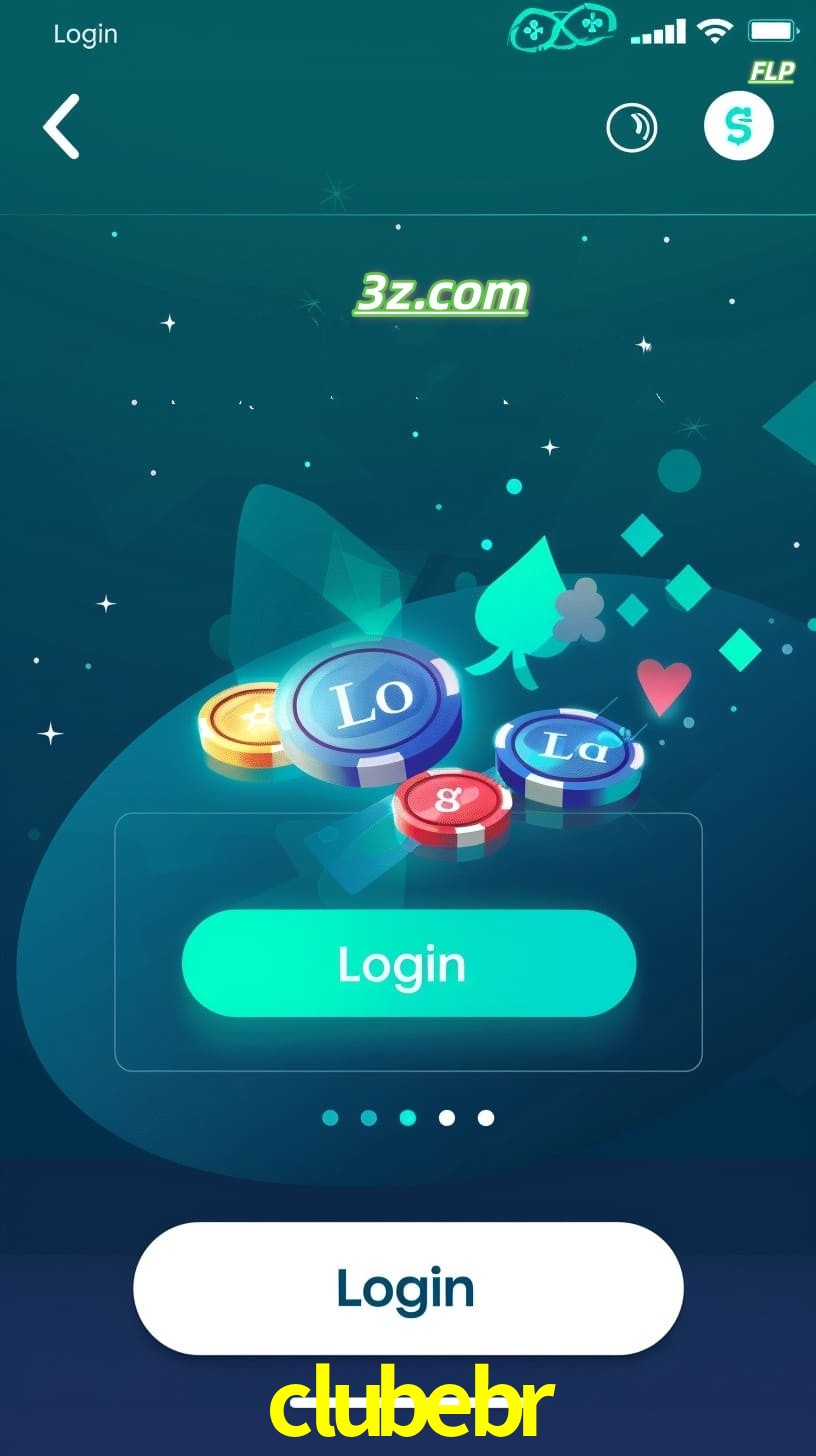 Login no aplicativo de cassino online clubebr Brasil com bônus de boas-vindas